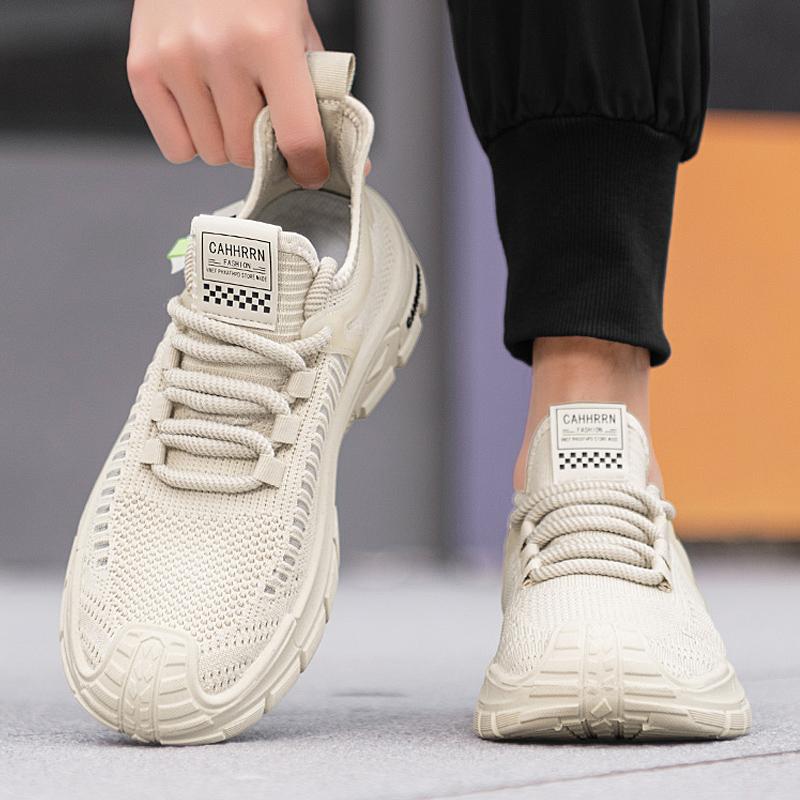 Mode CYYTL Herrenschuhe Atmungsaktive Sneaker Lässig Outdoor Wandern Sommer Sport Laufen Luxus Designer Tennis Plateau Mode Slipper