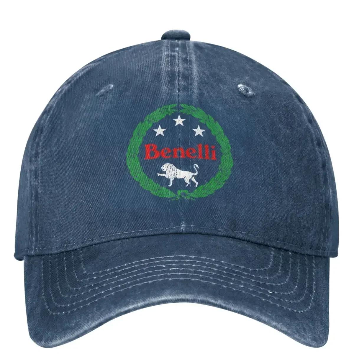 

Unisex Race Benelli Motorcycles Motorcross Baseball Cap Vintage Distressed Denim Casquette Dad Adjustable One Size