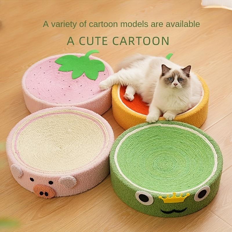 Cute Animal Shape Interactive Cat Scratching Pad: Protect Your Furniture While Keeping Your Kitty Entertained!