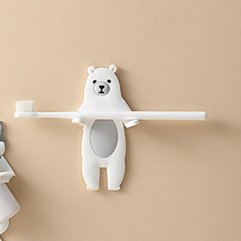 Klebende Haken Niedliches Tier Biegsam Selbstklebend PVC Cartoon Multifunktional Wiederverwendbar Hohe Last