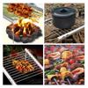 Abnehmbarer Vertikaler Grillrost Schnurgrill Vertikaler Grillspießhalter Spießhalter Outdoor