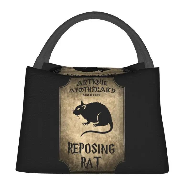 Halloween Insulated Lunch Tote Bag for Women Gothic Occult Thermal Cooler Food Lunch Box Office