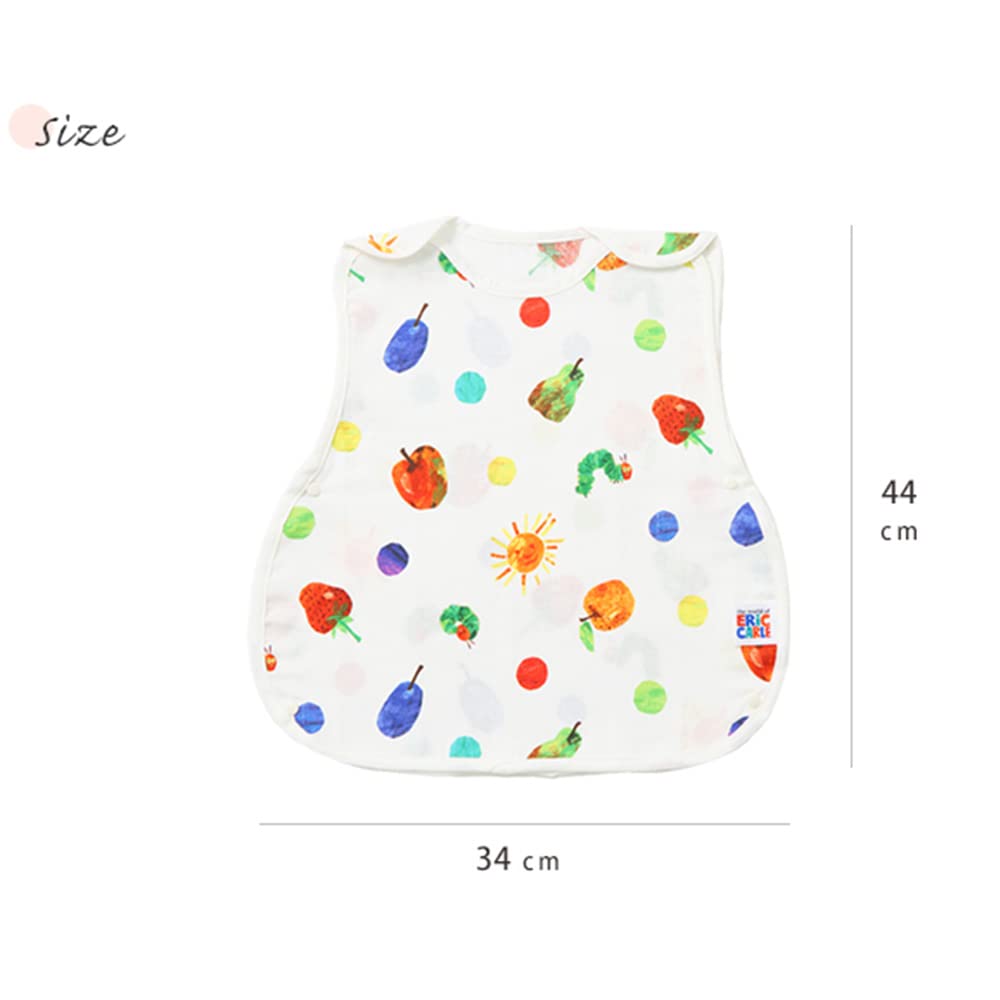 The Very Hungry Caterpillar Double Gauze Made In Japan Baby.e-sleep (Baby E-Sleep) Sleeper,