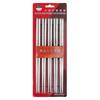 Stainless Steel Chopsticks Set Household Non-slip and Mildew-proof Metal Chopsticks Suction Card Supermarket Gift Chopsticks Family 5 Pairs