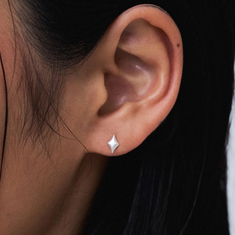 

SCALETTO RS002 Silver925 Mini Starry Earrings Silver