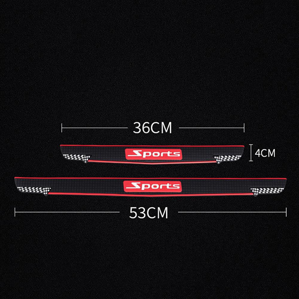 5Pc Black Rubber Car Door Scuff Sill Cover Panel Step Protector 4* Door + Trunk