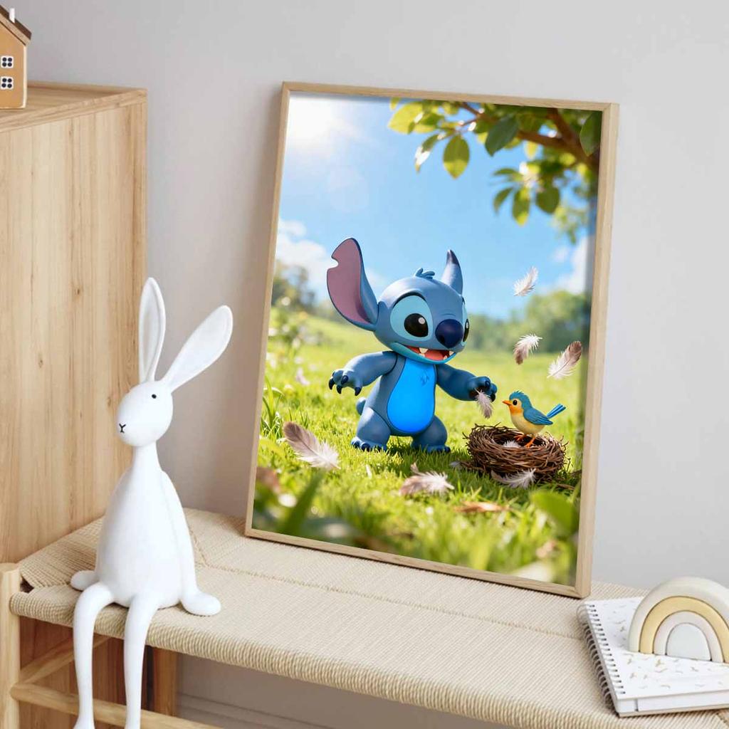 Disney Diamond Painting Kit DIY Round Stitch Home Wall Decor Adult Handmade Gift Craft