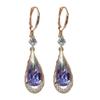 Stylish Water Drop Studs Earrings Party Jewelry Alloy Texture Great for Enhancing Elegances for Office or Party Setting
