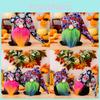 Speelse Halloween Kabouterhoed Decoratie Met Levendige Prints Voor Unieke Feestelijke Displays