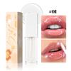 Shimmer Lip Oil Tinted for Fuller Lip Effect, Collagen Lip Gloss, Moisturizing Lip Care Extreme Volume Lip Essence Lips Enhancer