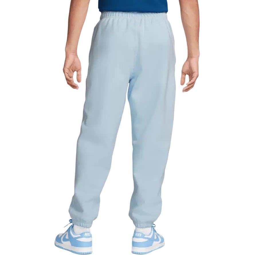 Nike Solo Swoosh Fleece Joggers Knitted Sweatpants Men's Blue CW5460-441