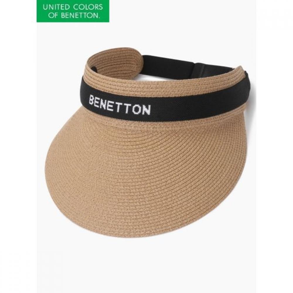 

[benetton] Logo Paper Sun Cap Bccpa5531 BG/OS