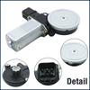 Front Left Driver Side Power Window Motor 6-pin for Honda Civic Sedan 1.3L 1.8L 2.0L 2006-2011 Replaces 72250-SNA-A03