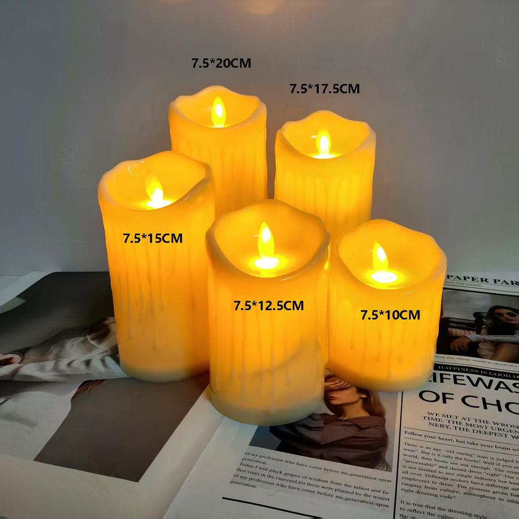LED Faux Candle Light for Romantic or Event Decoration
