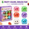 Pop Art Collectible Bao Bun Squishy Fake Food  Color Surprise Edition Tactile Squeeze Desk Ornament Aesthetic Novelty