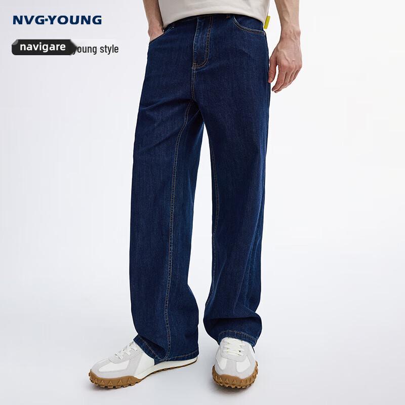 

Navigare Men s Loose Straight-Leg Jeans 175/78A(31)