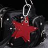 Five-Pointed Star Keychain Handmade Drilling And Puncture Colorful Creative Bag Pendant Backpack Decoration