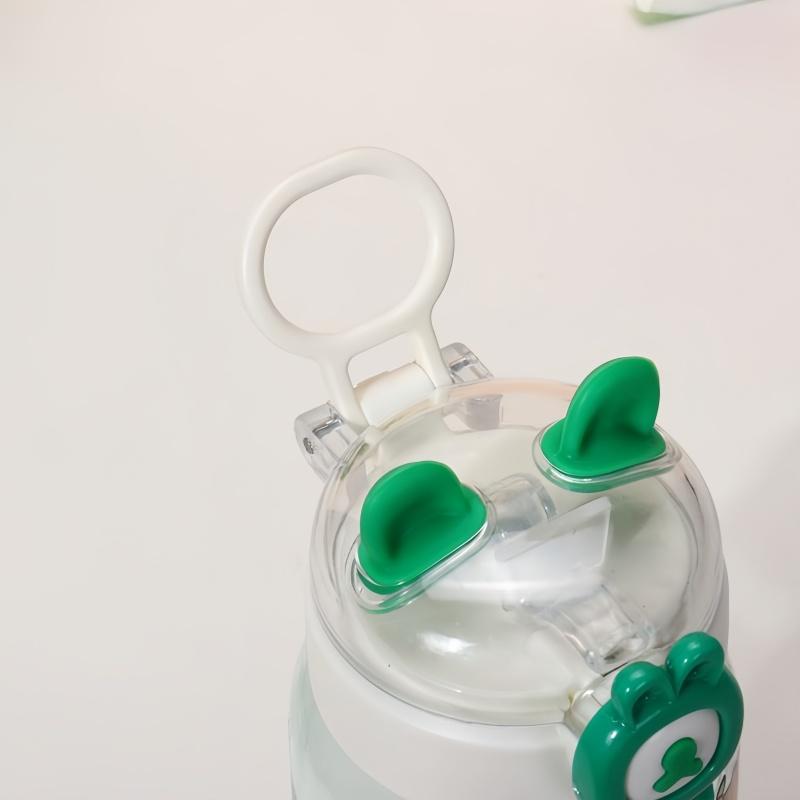 Bottiglie d'Acqua Capibara da 500ml Tazza con Cannuccia a Cartoni Animati Bottiglia da Bere Capibara Anti-perdita Carina Trasparente in Plastica Estate