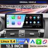 Hizpo 12.3'' Wireless CarPlay Android Auto Car Multimedia Screen For BMW X3 F25 X4 F26 2010-2017 CIC System Touch Display Airplay I