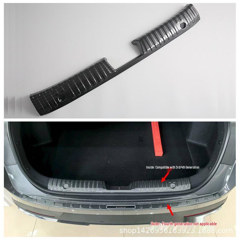 26 Chang'an Eado 4th Gen Yidong Rearview Mirror and Front Door Handle Protection Stickers