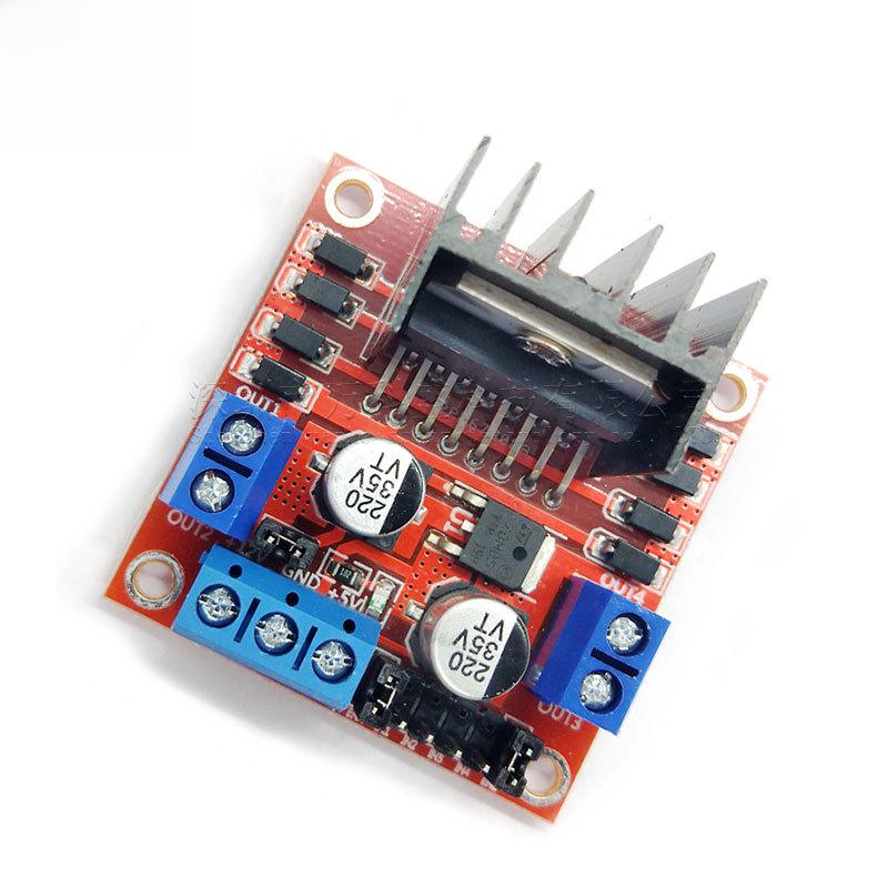 L298N Motortreiber-Board-Modul für DC-Schrittmotor-Roboterautos