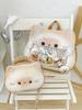 Cat Plush Water Bucket Bag With Soft Material For Casual Daily Use