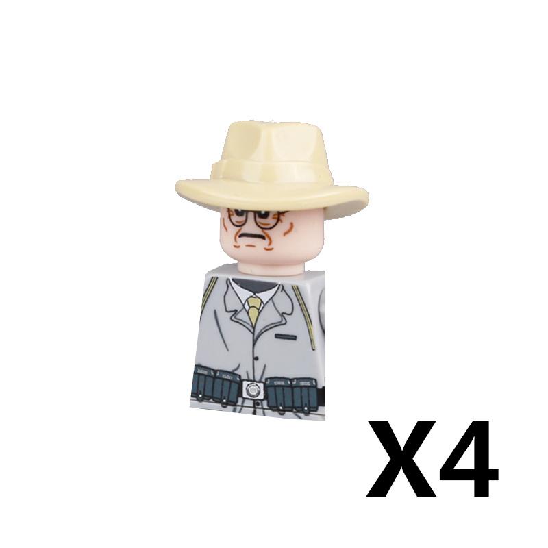 Military Soldier Building Block Figure British US Snow Camouflage Troop MP40 M1A1 Motorcycle Accessories Toys Gift Brick Z02