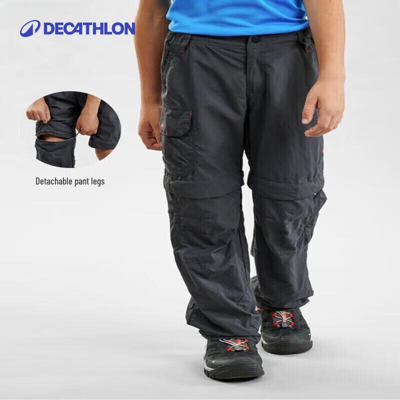 Decathlon Kids Quick-Dry Convertible Outdoor Pants