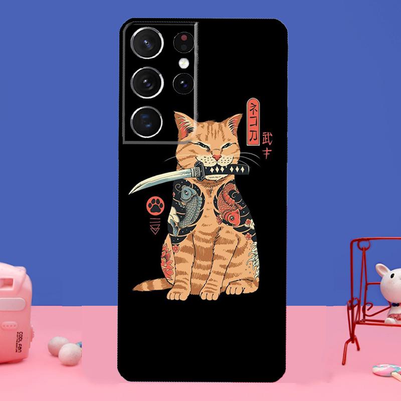 

Чехол Neko Ramen Japan Cat Anime для Samsung Galaxy S22 S21 Note 20 Ultra Note 10 S8 S9 S10 Plus S20 FE, чехол для телефона Galaxy S10 5G