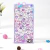 1 buc. Drăguț Desen Animat Familie Fantome Autocolante Relief 3D Distractive Jelly Transparente Decorațiuni pentru Huse de Telefon Copii DIY Autocolant Cristal