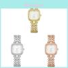 Fashion Square Diamond Embellished Women Watch With Quartz Movement For Gift Or Office Use