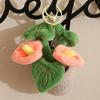 Artificial Potted Green Plants Plush Toys Backpack Key Pendant Super Soft Dolls Comfort Pillow Cartoon Girls Boys Birthday Gift