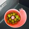 Draining Basket for Fruit Snail Shaped Portable Fruit Veggie Washing Basket for Cherry Grapes Strawberry Home Use Apartment