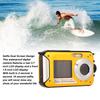 Full HD 2.7K 48MP 10ft Water Resistant Underwater Digital Camera 16X Digital Zoom Front Rear Double Screens Water Resistant Digital Camera