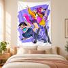 Kpop demon hunters Tapestry highquality for decorating living room bedroom dorm walls ideal as bedroom wallart orholiday gift