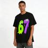 Kids Fun Number 67 Cartoon Print Top Boys Girls Cute Animal Tee Pure Cotton T-shirt