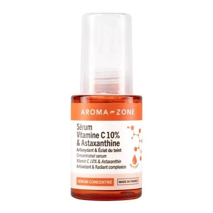 Techtrusty Unisex Aroma Zone Concentrated Serum Vitamin C 10% & Astaxanthin Antioxidant, Smooth Skin, Radiant Complexion