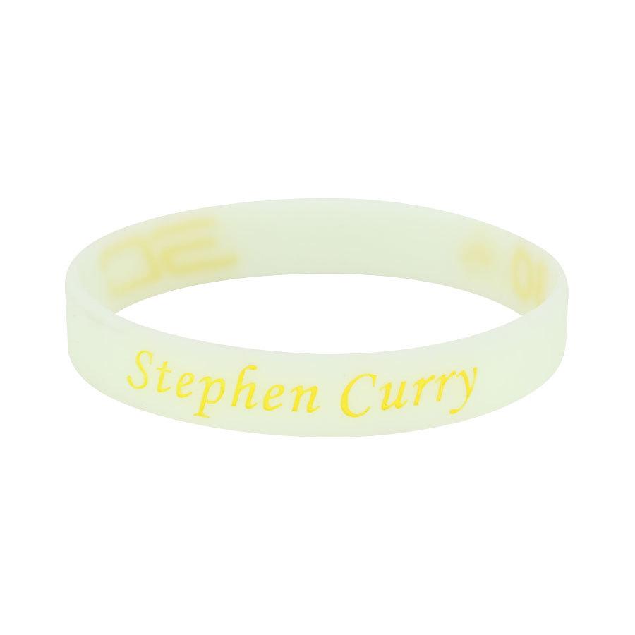 Douyin Popular NBA Star Signature Luminous Silicone Sports Bracelet/Wristband