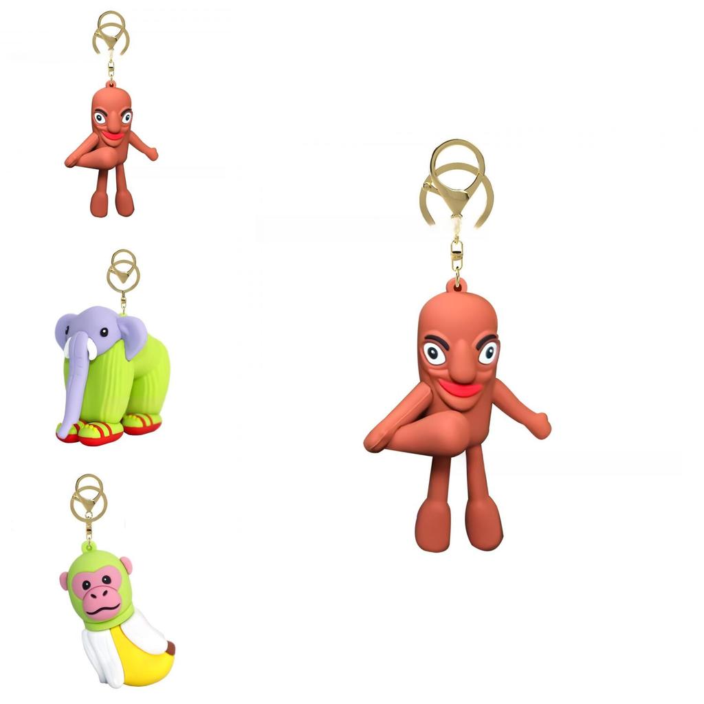 Foreign Italian Brainrot Al Keychain With Shark Cartoon Design For Gift Giving And Party Decor