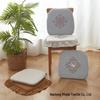 European-American Embroidered Lace Seat Cushion for Dining Chair