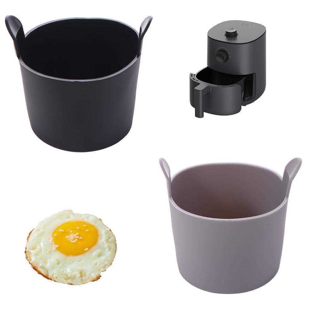 4 Pcs BPA Free Egg Poacher Cups Reusable Air Fryer Baking Ramekins Egg Cooker Mould Kitchen Gadget