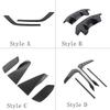 For BMW 5 Series G60 2025-2025 ABS Carbon Fiber Car Front Rear Bumper Trim Tailpipe Spoiler Trim Decorative Accessories