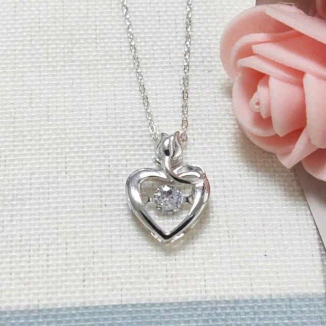 Modish Stylish   Tone Pendants Women Necklaces Round Zircon Stone Pendant Necklace Pendant Rose Gold Tone Fine Jewelry Anniversary Present