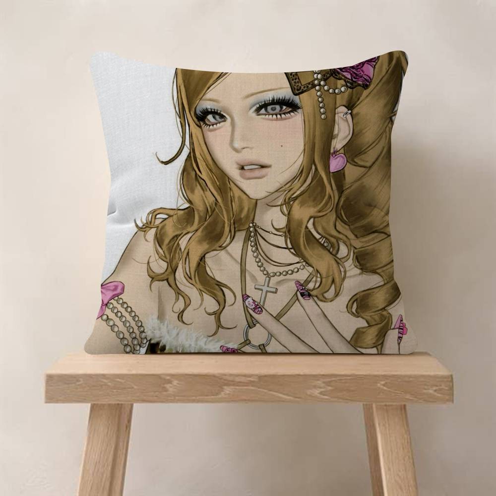 Anime GGyaru Gyaru Girls   Personalized Pillow Dust Cover Bedroom Kids Party Decoration Pillowcase Birthday Children Gift