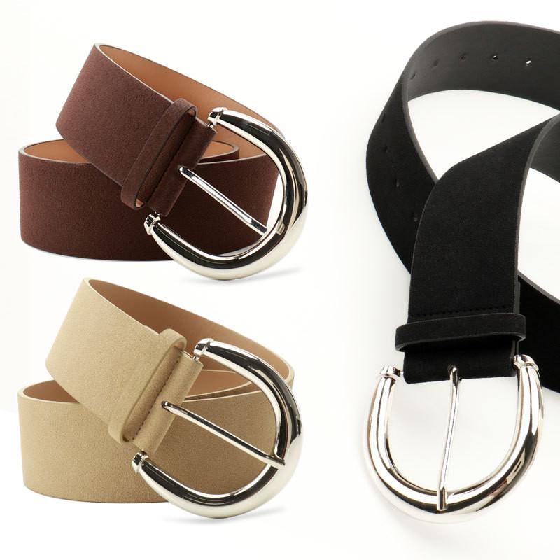 Fashionable Pu Leather Wide Waist Belt For Dresses And Casual Styles