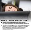 Zervikale Nackenrolle Kissen Memory Foam Kissen Zylinder Rundes Kissen 19,7x3,9in mit waschbarem