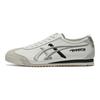 ONITSUKA TIGER Mexico 66 Nm Bequem Weich Rutschfest Abriebfest Niedrig geschnitten Freizeit schuhe Unisex sneaker Weiß Silber 1183C320-102