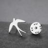 Cazador Stainless Steel Swallow Bird Pin Brooch for Women Gold Color Suit Collar Badges Trendy Jewelry Wholesale New 2026 Gift