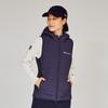 Outerwear Stretch Thermal Windproof Water Repellent Script Logo Zip Vest Golf Navy [Champion] Women's CW-AG606