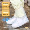 Waterproof Anti-Slip Rain Shoe Covers for Men and Women – Wear-Resistant Mid-Calf Overshoes